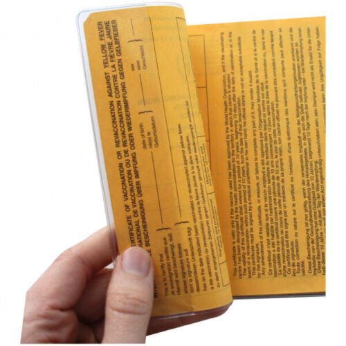 Impfpasshülle Schutzhülle Impfpassschutz Hülle transparent für alten Impfpass - Bild 3 von 4
