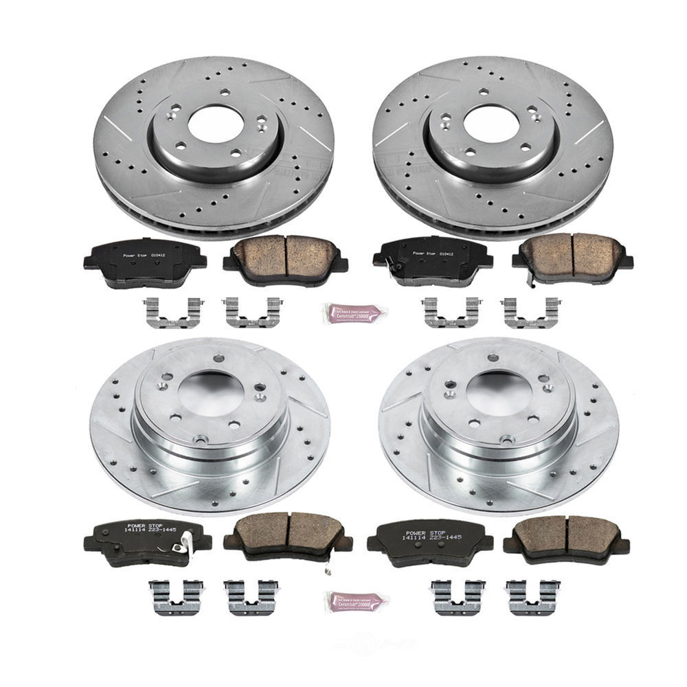 PowerStop Brake Kit | 2010–2015 Hyundai Sonata (KCOE5376) main image 1