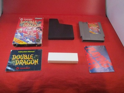 Double Dragon (Nintendo NES) COMPLETE w/ Box manual game WORKS!