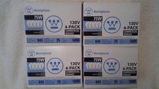 Incandescent 75W 130V Commercial Service Lightbulbs CLEAR Non-LED 75 Watt A19