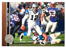 KERRY COLLINS Carolina Panthers 1996 Upper Deck Football Card #95