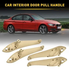 4* Beige Interior Door Pull Handle Cover Trim For BMW 3 Series F30 51427281465