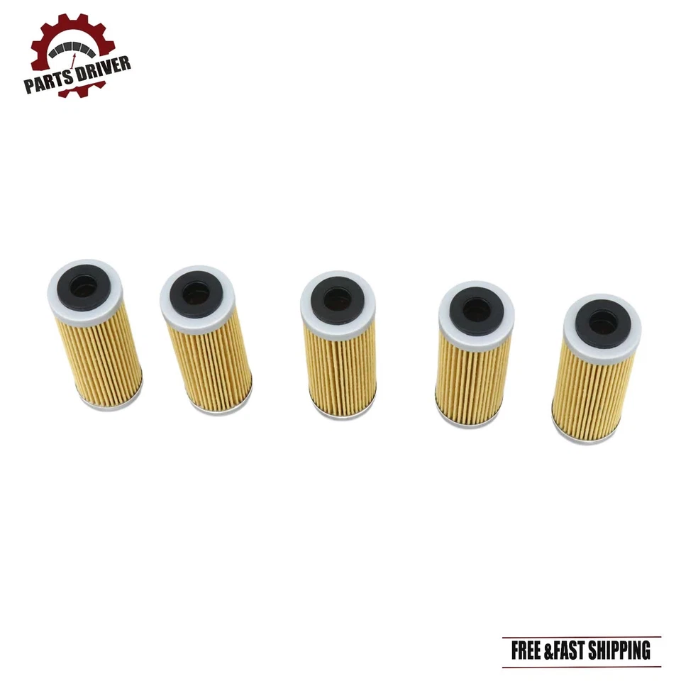 5X Oil Filter For KTM 500 EXC-F XCF-W SX-F XC-F EXC-R XC-W 530 EXC-R XC-W USA - Image 2 of 4