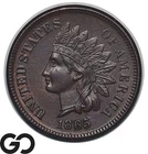 1865 Indian Head Cent Penny, Choice BU++, Better Date