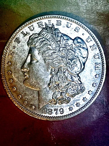 1879 O   Morgan Dollar CH BU  NATURAL TONING  New Listing every week start.99