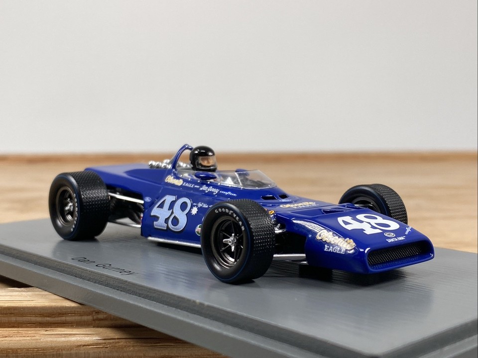 1:43 SPARK (43IN68) Eagle Mk4 #3 Indy 1968 Indianapolis Unser (winner) EUR 199,99 - FR