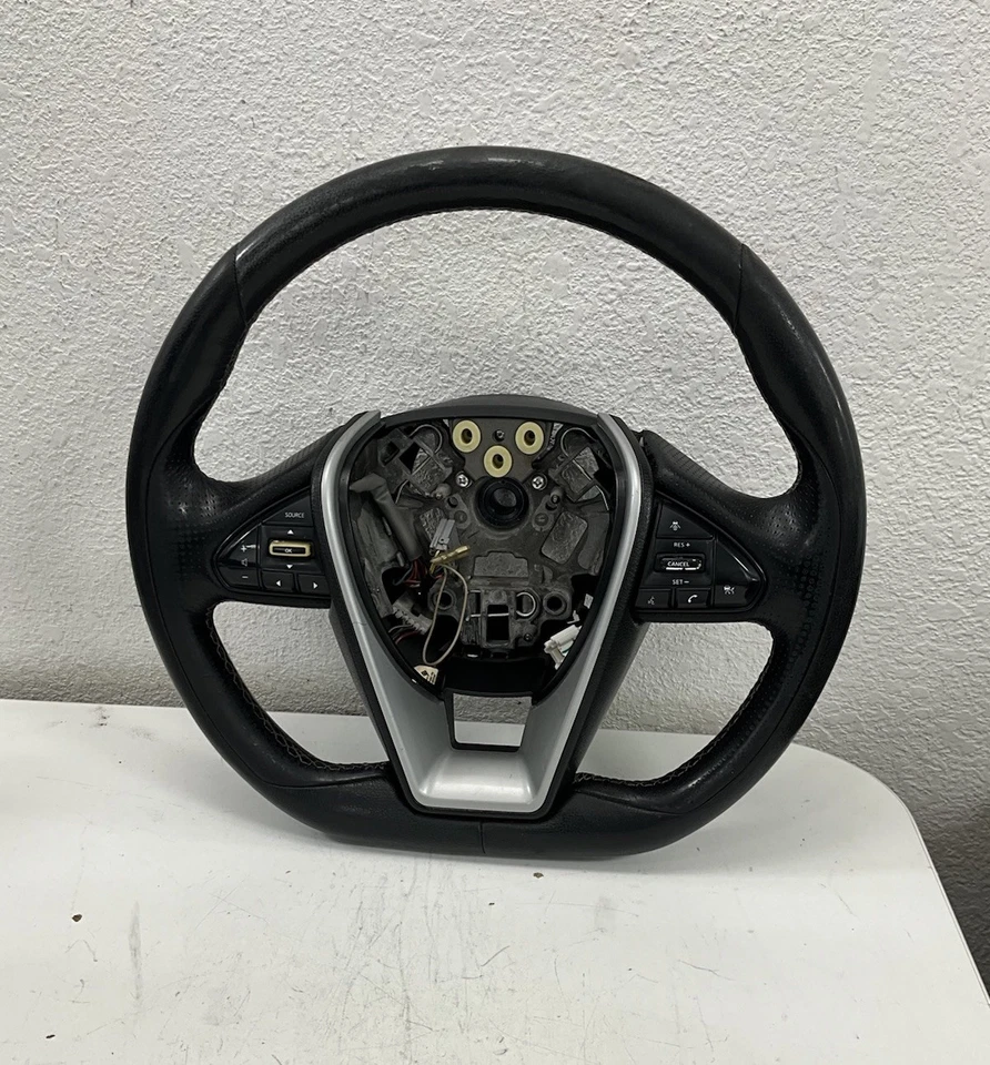 Руль 2016 Nissan Maxima черный кожаный 484304RH1A от оригинального производителя - Изображение 2 из 4