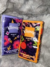 Pack of 2 Kleenex 3-Ply Ultra Soft Facial Tissues 10 Tissues per Pack Unscented