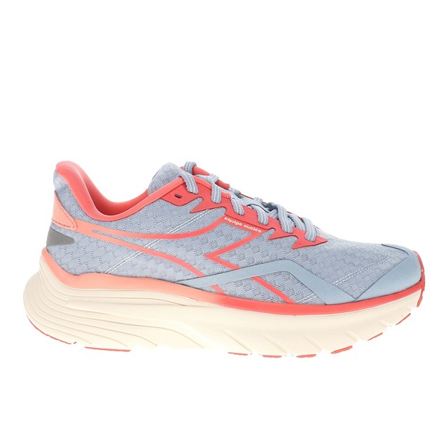 diadora Equipe Nucleo Running  Womens Blue, Red Sneakers Athletic Shoes 179095-D