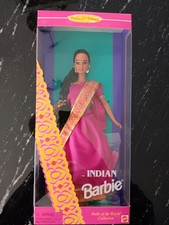Barbie Dolls of the World India - Indian Barbie 11451 NRFB gift or collect