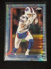 2025 Topps Chrome - Khalil Shakir #32 Pulsar Refractor