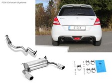  Duplex Komplettanlage Suzuki Swift Sport 4 Typ FZ NZ ab 2011 je 100mm rund