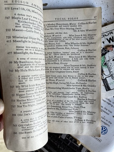 Catalogo Edison Records marzo 1911 - Originale - Foto 5 di 5