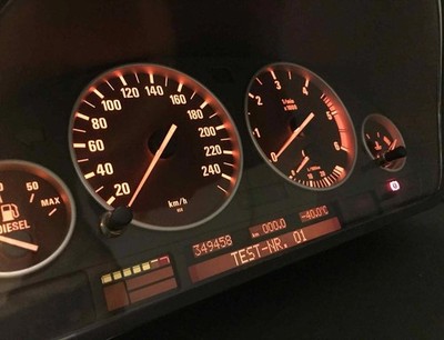 ✓Restored✓ BMW 5 E39 OEM Speedometer With Rings Instrument 