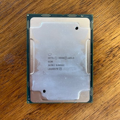 Intel Xeon Gold 6136 3.0 GHz 12-Cores SR3B2 CPU Processor