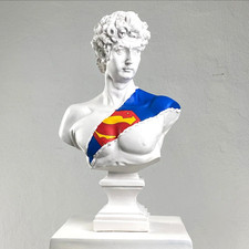 David Art Sculpture - Modern Culture Renaissance Michelangelo Statue Home Decor