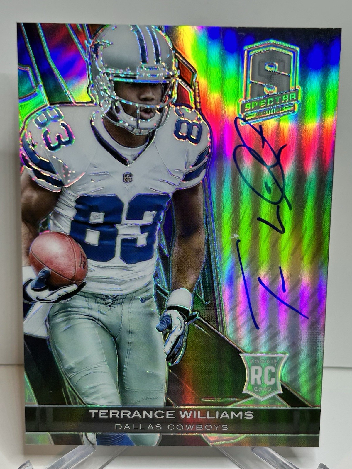 Terrance Williams Panini Spectra #236 Autograph