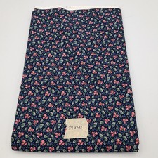 34x44 Quilt Cotton Sewing Fabric By Cranston Navy Pink Green Calico