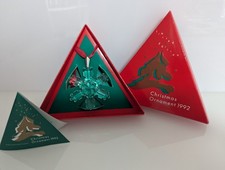 Swarovski 💎Ornamento Natalizio Stella di Natale 1992 Confezione Originale Certificato