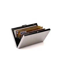RFID Credit Card Holder Stainless Steel Credit Card Wallet Business Card Holder