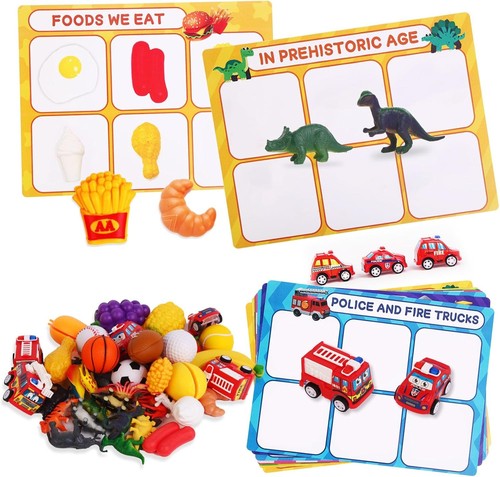 Toddlers Montessori Sorting Toys for 3 4 5 Years Old Boys Girls, Preschool...