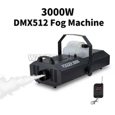 PAIDUN 3000W Smoke Fog Machine DMX Remote Fogger Stage Effect Disco Show Event