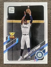 2021 Topps Series One Baseball Card RC Kyle Lewis Rookie #42 Seattle Mariners. rookie card picture