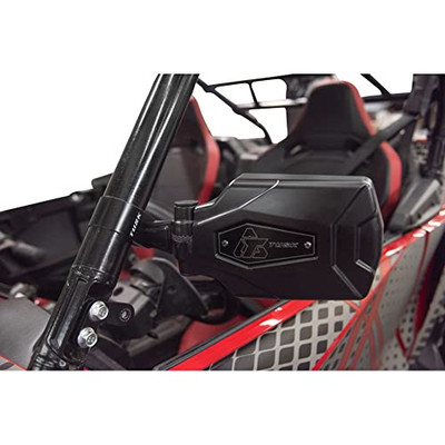 TUSK Pivot Folding Mirror Kit & Roll Cage Clamp for Polaris/Honda/Yamaha/Can-Am