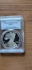 1989-S American Silver Eagle Dollar PR69DCAM PCGS Proof 69 Deep Cameo