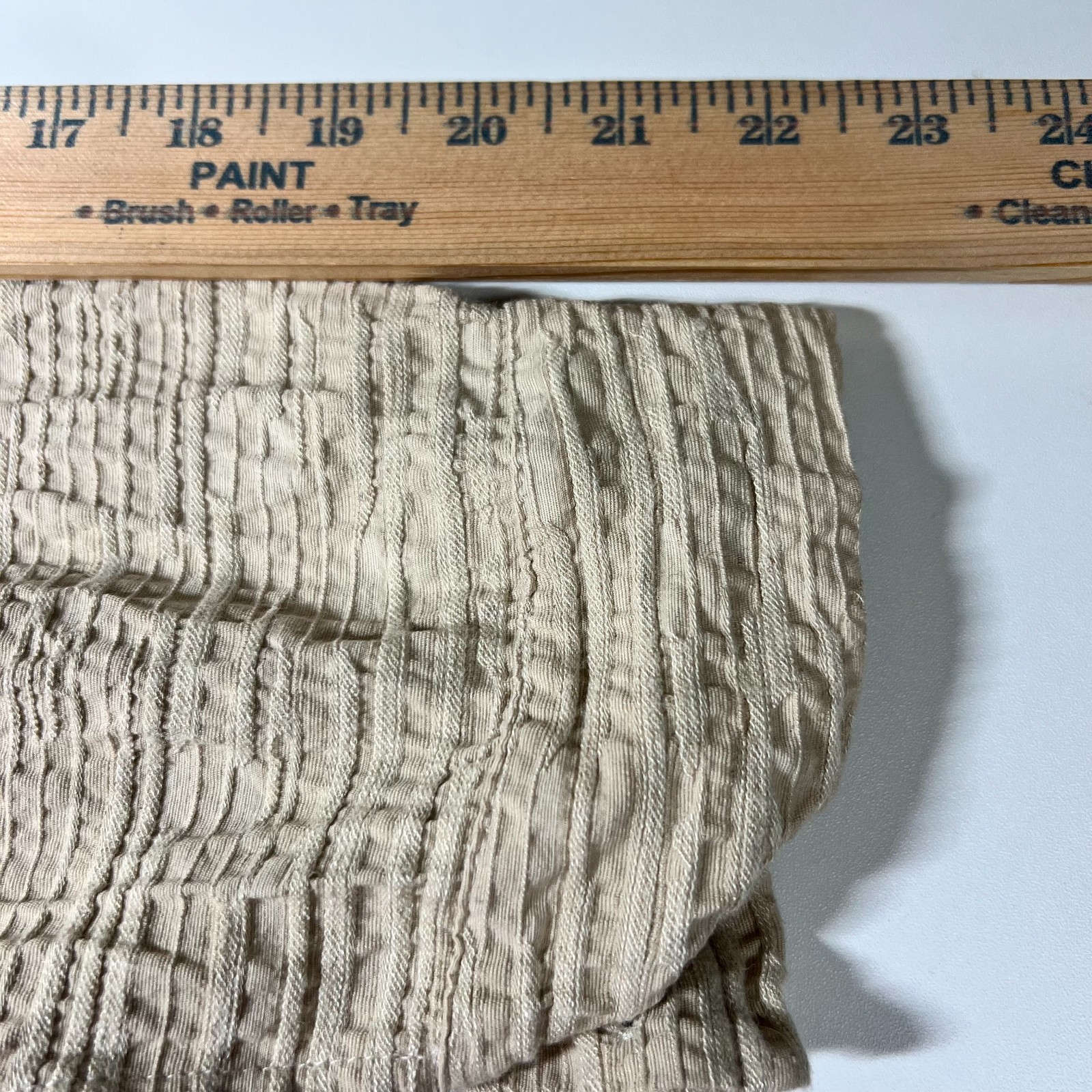 POL Patchwork Oversized Button Up Shirt Womens M … - image 10