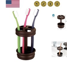 Metal Toothbrush Holder - Bathroom Cup for Bathroom Organization, The Olivia ...