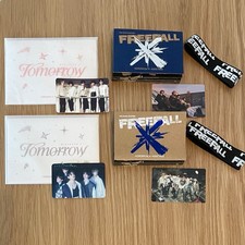 TXT 4 Weverse Albums:Tomorrow A B -Freefall A B - 4 Group PCs Unused QRs