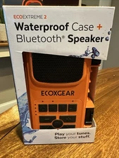EcoXGear Eco Extreme 2 Bluetooth Waterproof Phone Case Speaker Orange