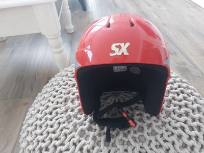 Snoxx Skihelm Kinder rot - Größe M / 56 Alter ca. 6-10 Jahre