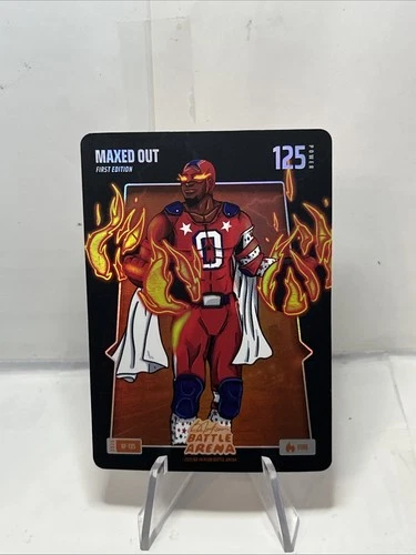 2026 Bo Jackson Battle Arena Maxed Out Tyrese Maxey Fire Foil BF-135