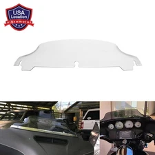 4.5" Clear Motorcycle Windshield Screen For Harley Touring Street Glide 14-22