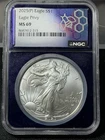2025 P American Silver Eagle, Eagle Privy NGC MS69