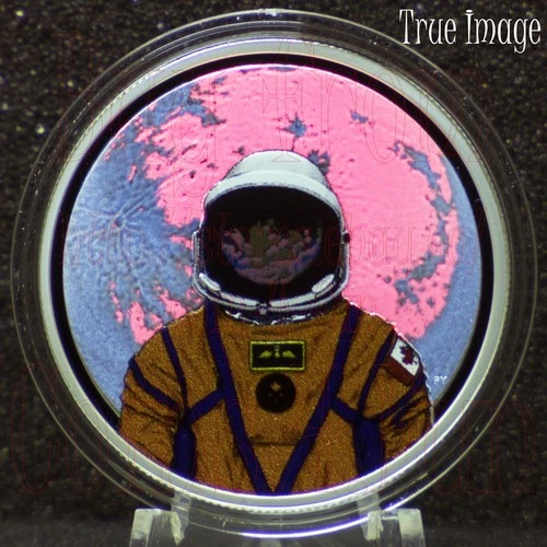 2026 - Artemis Moon Mission - $20 Glow-In-The-Dark Proof Pure Silver Coin Canada