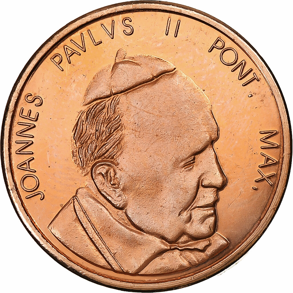 1275470] Vatican, Token, 2 C, Essai-Trial Jean Paul II, 2005