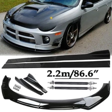 Front Bumper Lip Spoiler Side Skirts Rear For Dodge Neon Body Kits Glossy R