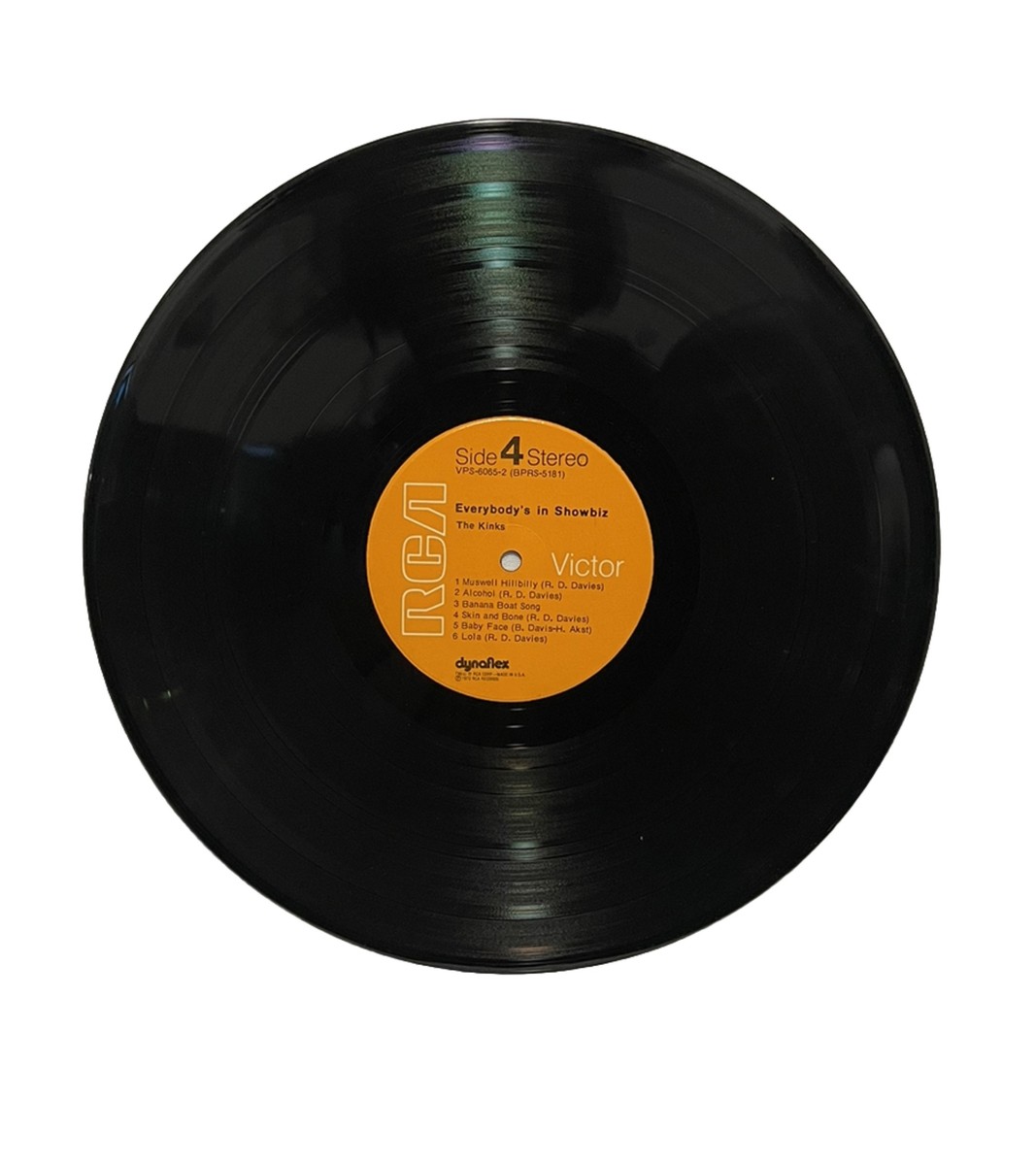 KINKS Everybody's In Show-Biz 2-LP RCA Victor 1972 EX