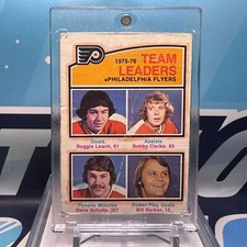 1976-77 O-Pee-Chee #391, BARBER / CLARKE / LEACH +🔥🔥🔥 Vintage Hall of Famers