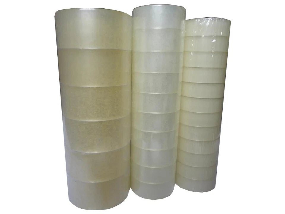 LIVEPAC OFFICE (EUR 0,01 / m) 16 (2x 8) Rollen Klebestreifen Klebeband Klebefilm 33m x 19mm