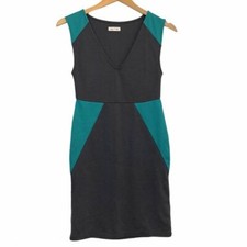 URBAN OUTFITTERS UO SILENCE NOISE Colorblock Bodycon Dress Gray Sleeveless Small