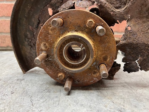 91-99 MITSUBISHI 3000GT STEALTH FWD FRONT LEFT SPINDLE KNUCKLE WHEEL HUB - Picture 7 of 18