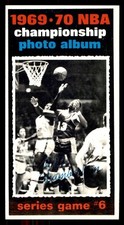 1970 Topps Basketball #173 Nba Playoff Game #6 NM *d6