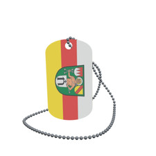 Dog Tag Flag Steinfeld Lower Franconia Dog Tag Aluminium 30 x 50 mm