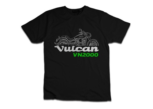 Kawasaki VN2000 Vulcan 2000 2004-2012 - Motorcycle T-Shirt for Riders - Picture 3 of 9