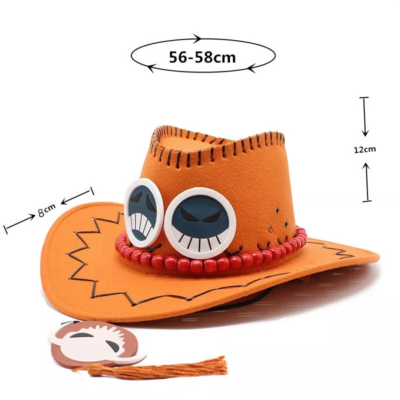 帽子 once One Piece Portgas D Ace Hat Cosplay Adult | eBay