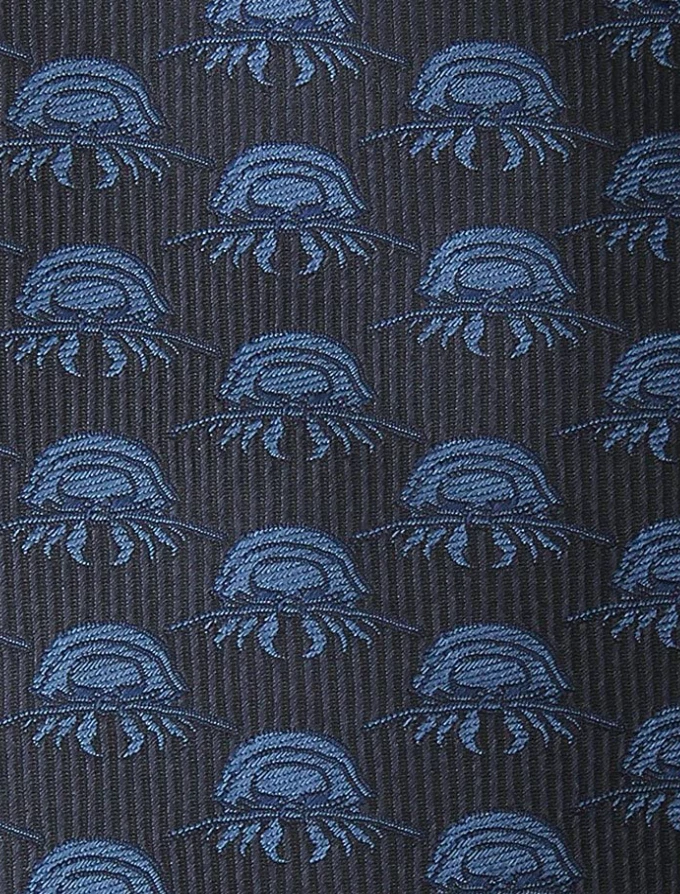 Corbata COLORATA Isópodo Gigante Azul Marino 100% Seda Animal Japón Hombres Corbata Raro Regalo  Foto 4 de 4